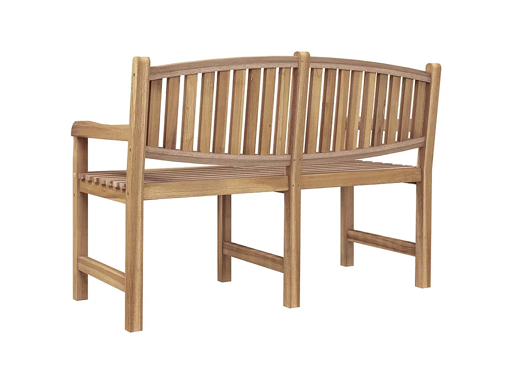 Panca da Giardino 149,5x60x90 cm in Legno Massello di Teak