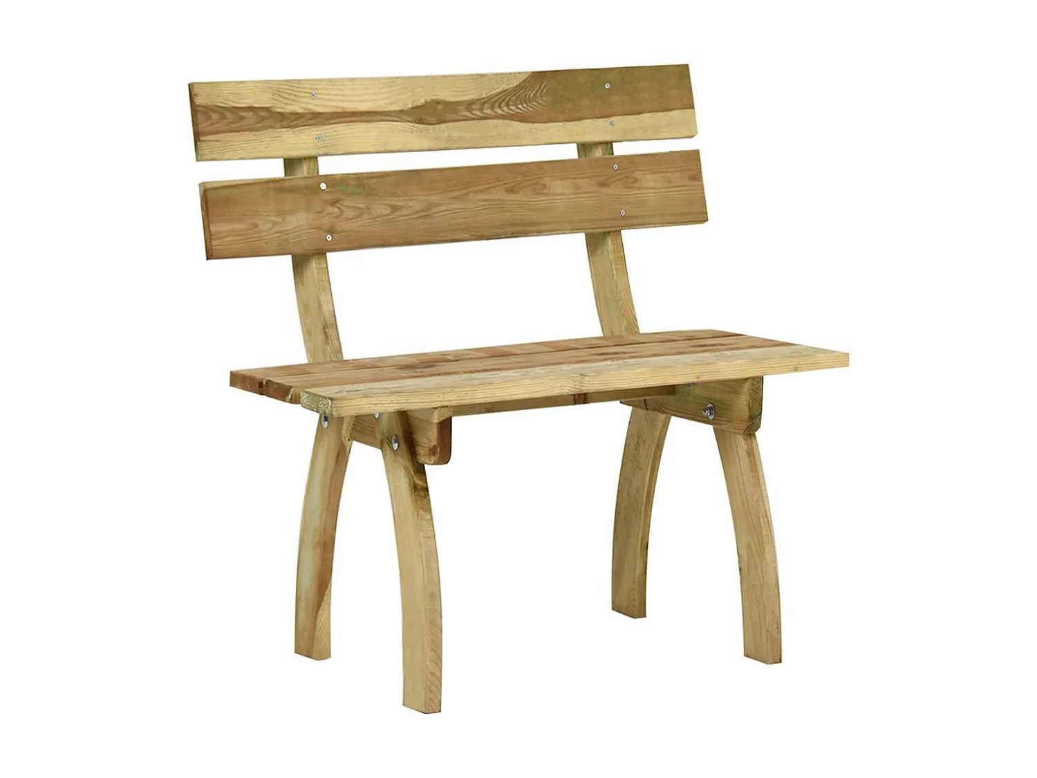 Tuinbank 110 cm geïmpregneerd grenenhout