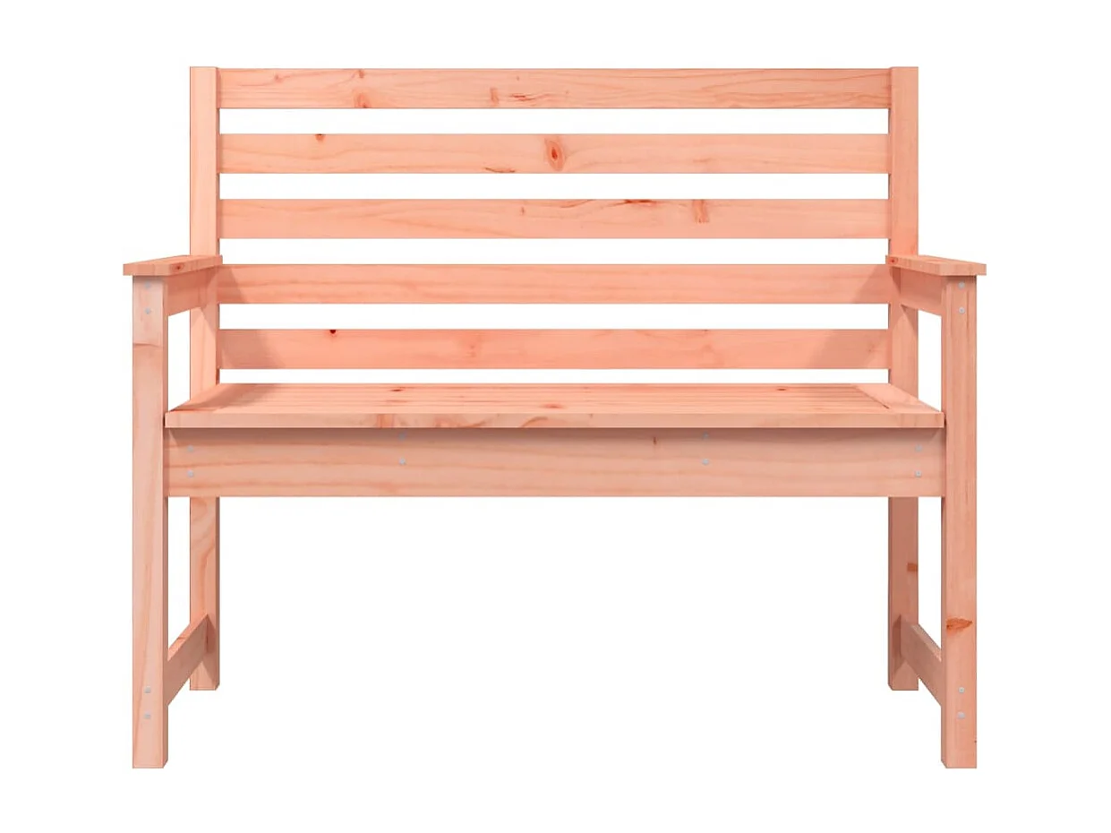 Panca da Giardino 109x48x91,5 cm in Legno Massello di Douglas