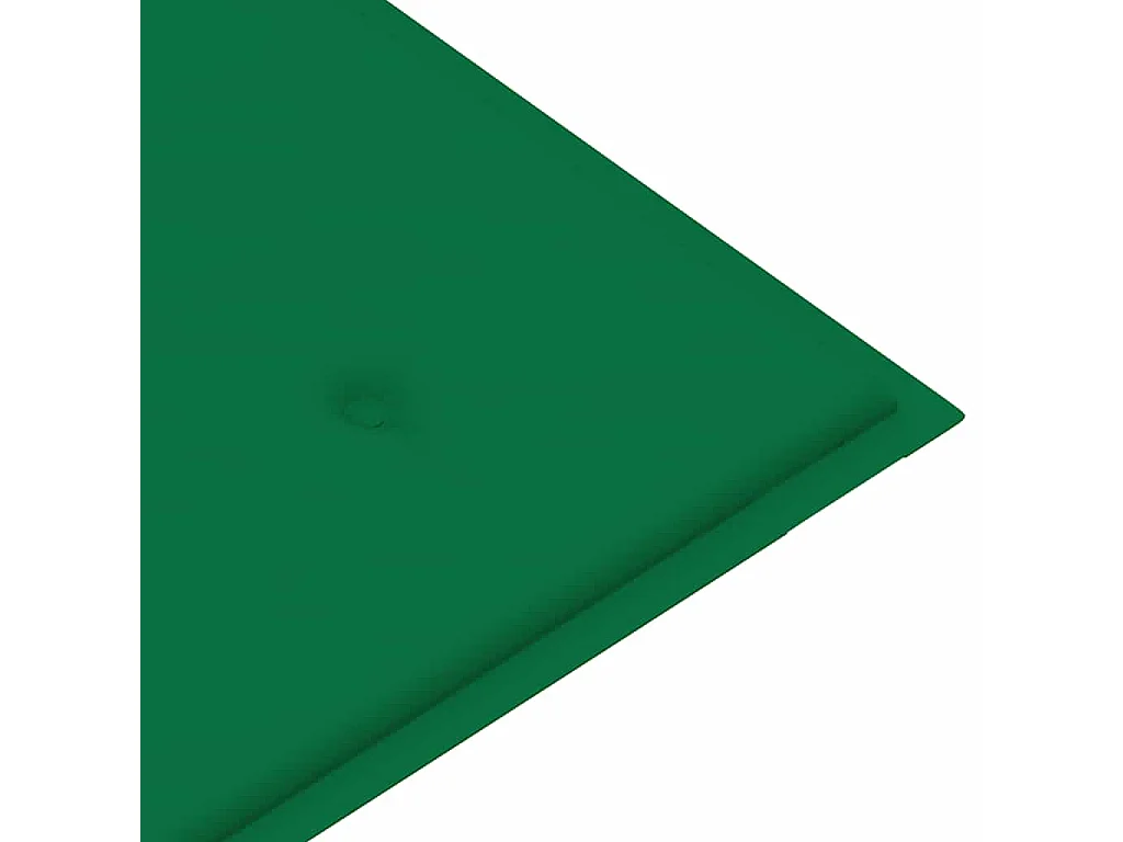 Klappbare Gartenbank mit Auflage 118 cm Bambus