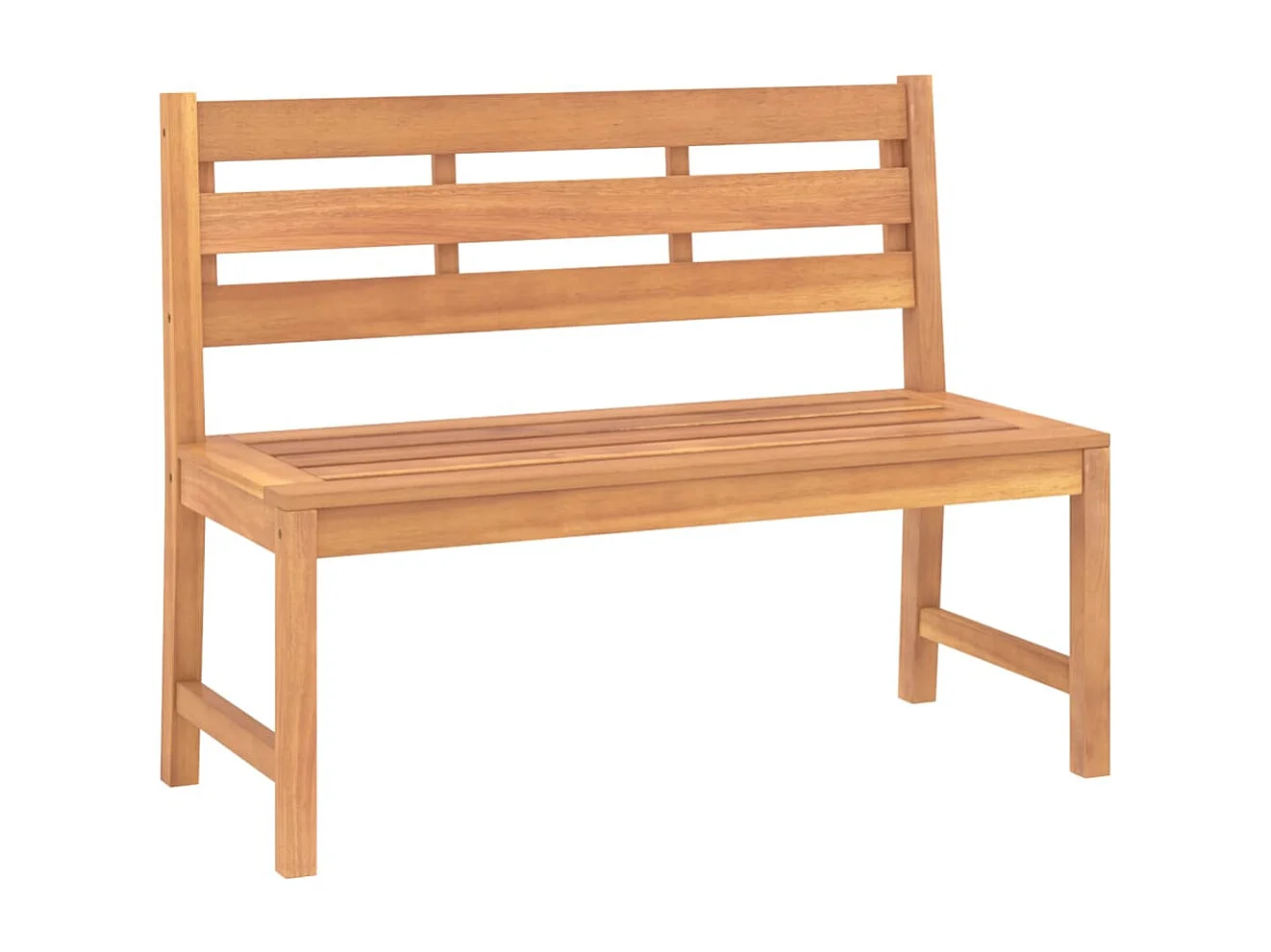 Tuinbank 114 cm massief teakhout