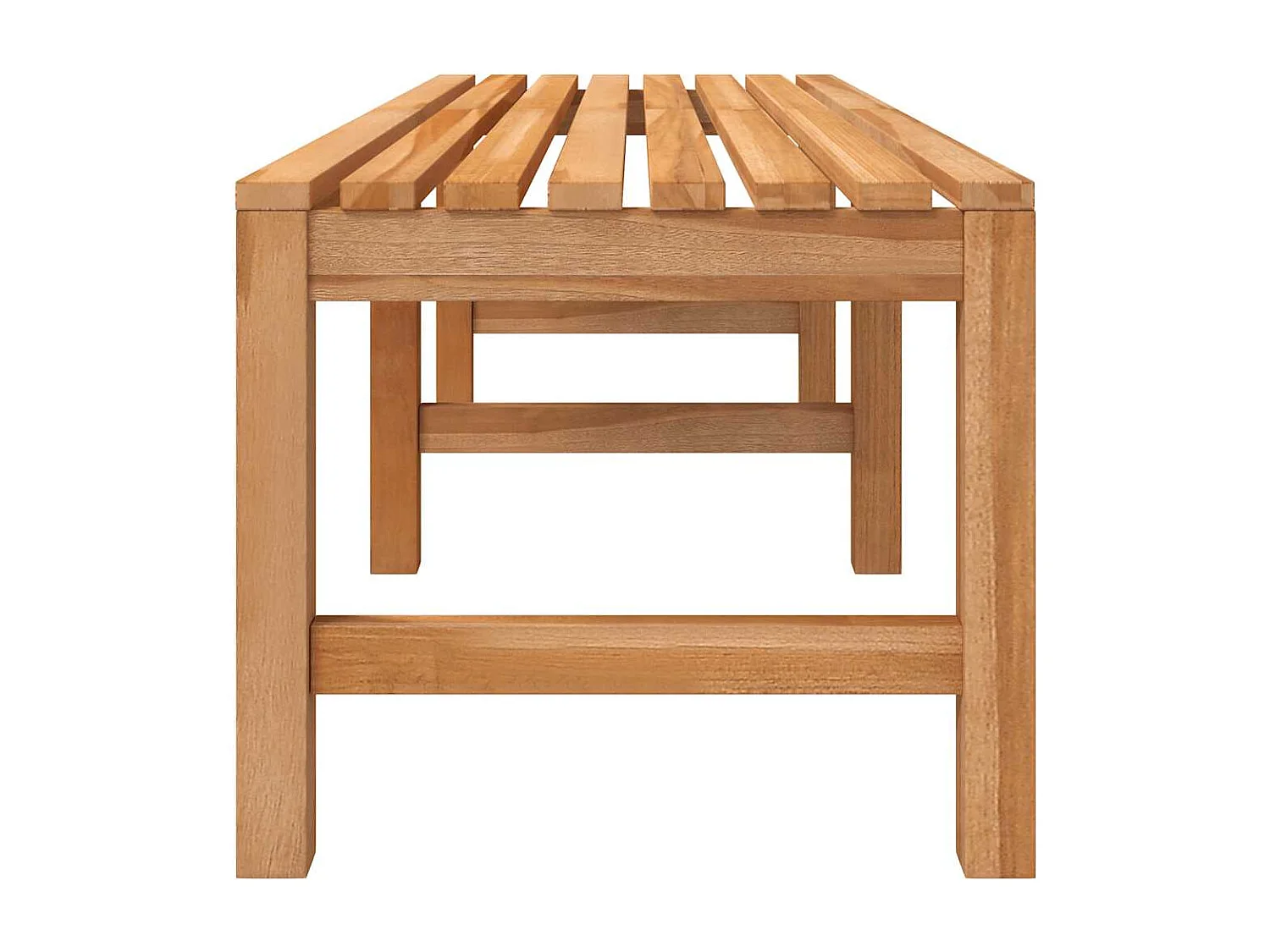 Panchina da Giardino 150 cm in Legno Massello di Teak