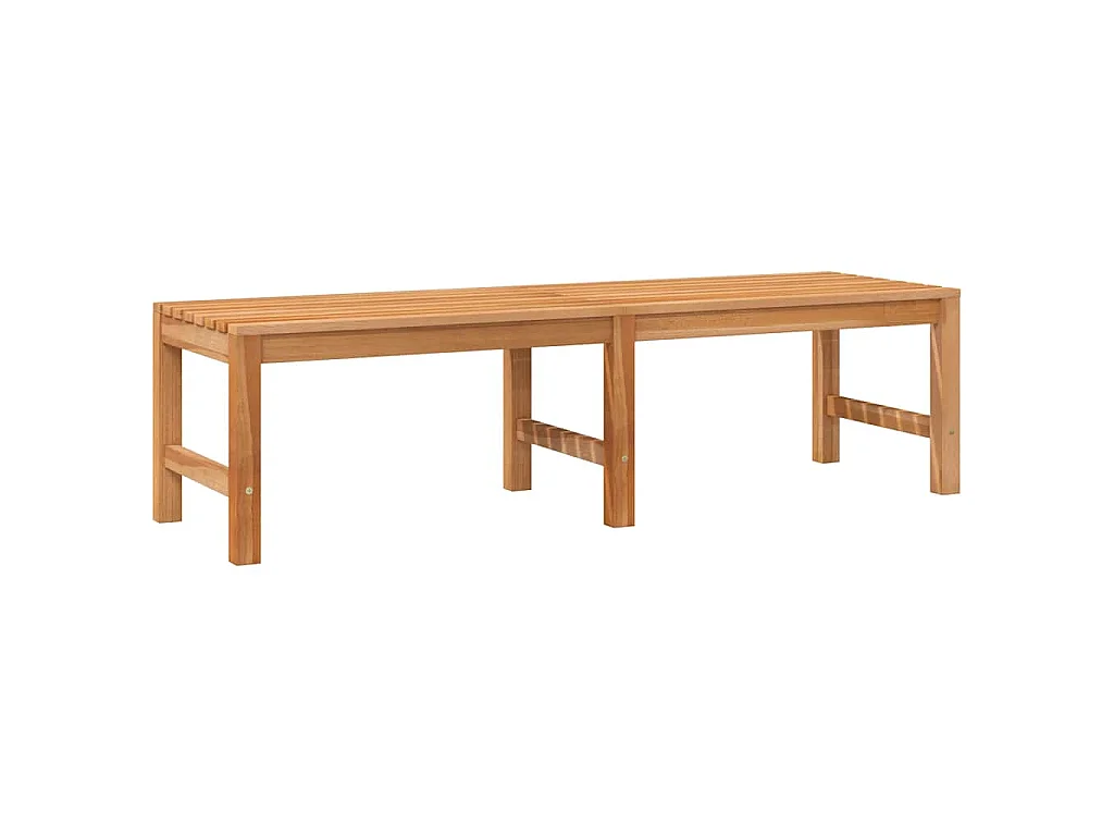 Banc de jardin 150 cm bois de teck massif