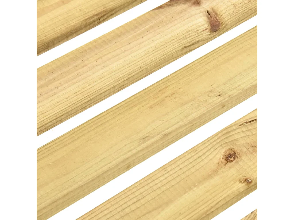 Tuinbank 120 cm geïmpregneerd grenenhout