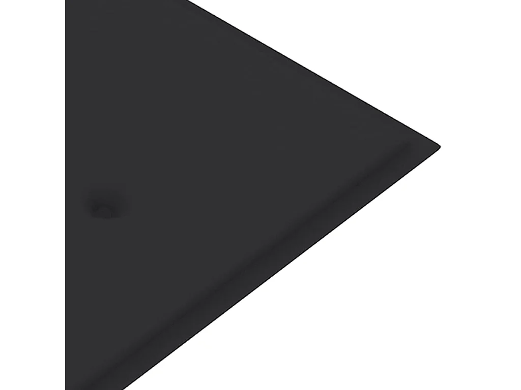 Banc de jardin avec coussin 157 cm Bois d'acacia massif