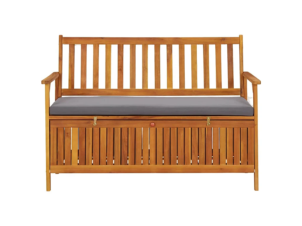 Tuinopbergbank 120 cm massief acaciahout