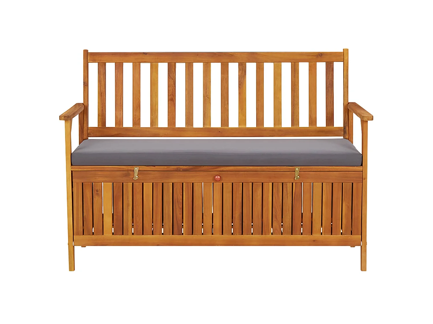 Tuinopbergbank 120 cm massief acaciahout