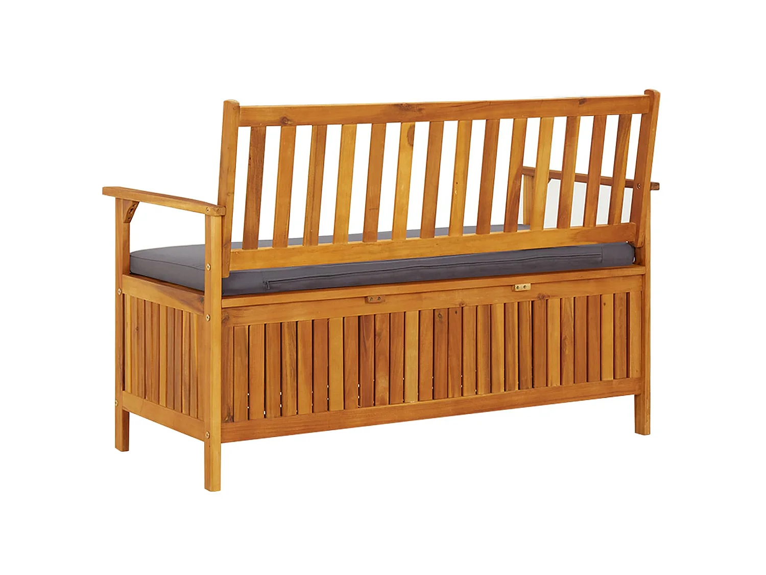 Tuinopbergbank 120 cm massief acaciahout