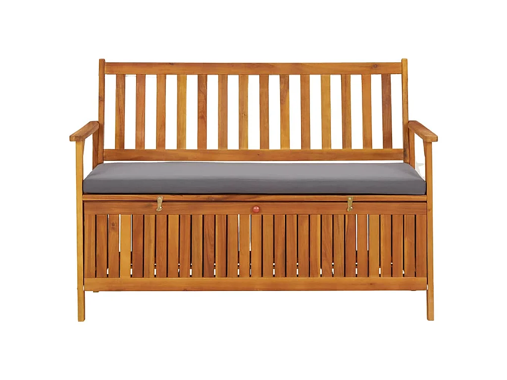 Tuinopbergbank 120 cm massief acaciahout
