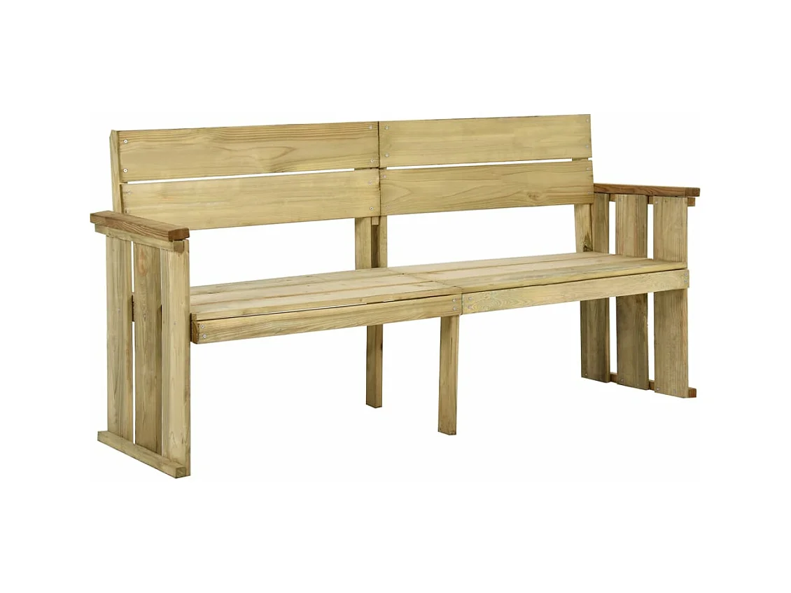 Tuinbank 172 cm geïmpregneerd grenenhout