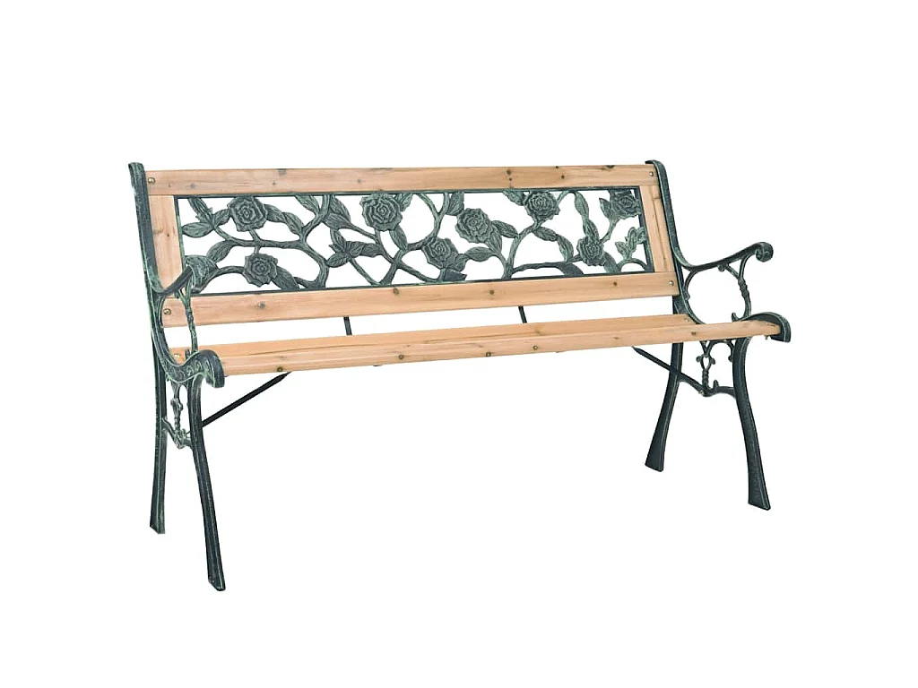Gartenbank 122 cm Holz