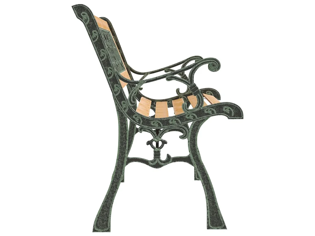 Gartenbank 122 cm Massivholz Tanne