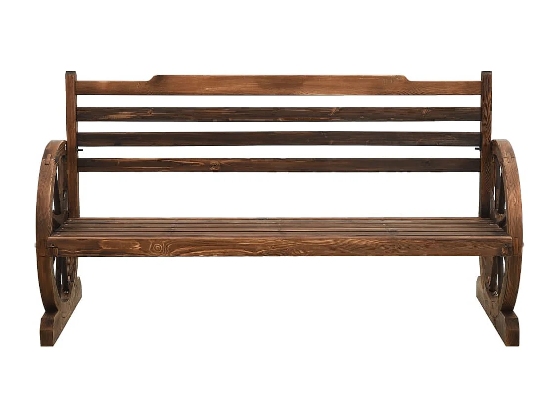 Banc de jardin 142 cm Bois de sapin massif