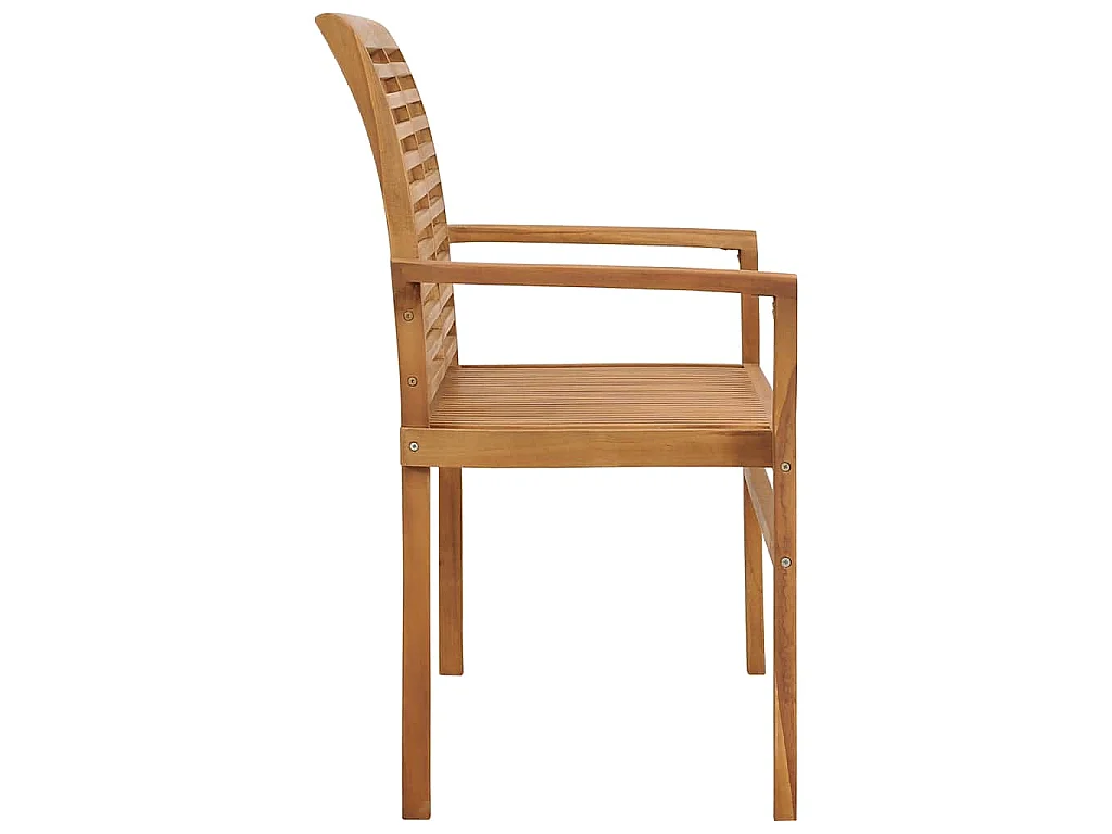 Banc de jardin avec coussin vert vif 112 cm Bois de teck massif