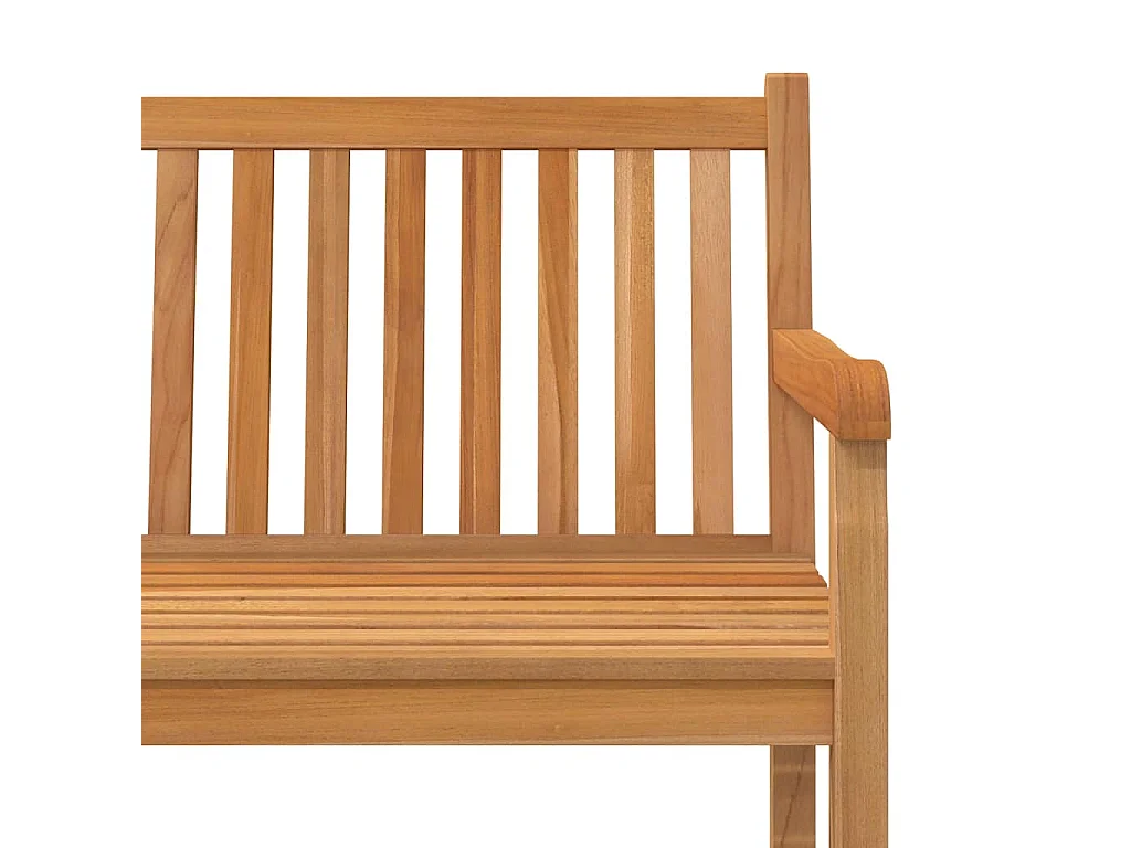 Panchina da Giardino 150 cm in Legno Massello di Teak