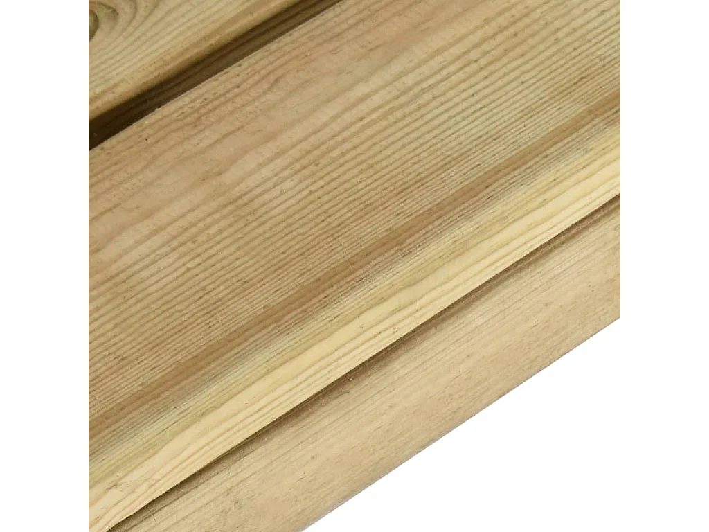 Banc de jardin 90 cm bois de pin imprégné