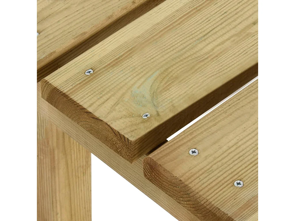 Banc de jardin 90 cm bois de pin imprégné