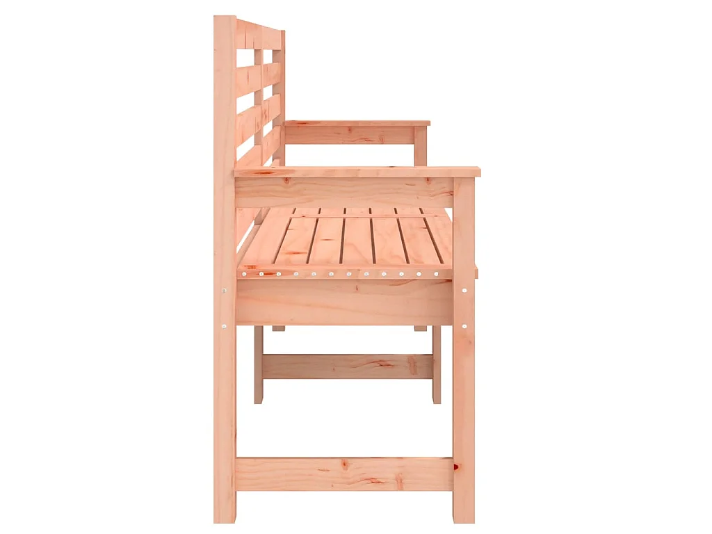Panca da Giardino 159,5x48x91,5 cm in Legno Massello di Douglas