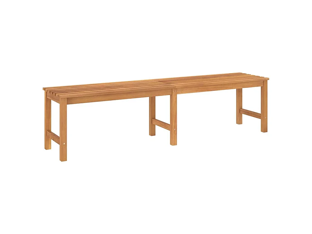 Panchina da Giardino 180 cm in Legno Massello di Teak