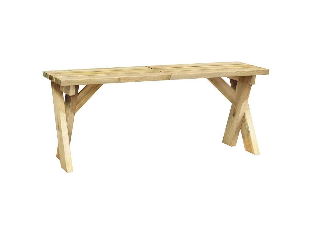 Banc de jardin 110 cm Bois de pin imprégné