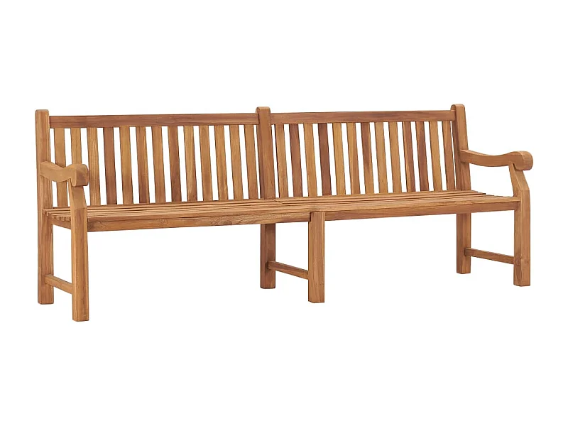 Tuinbank 228 cm massief teakhout