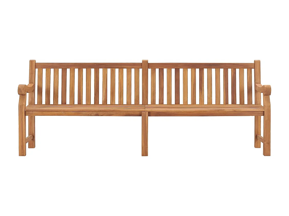 Banc de jardin 228 cm bois de teck solide