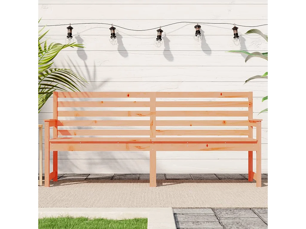 Banc de jardin 203,5x48x91,5 cm bois massif de douglas