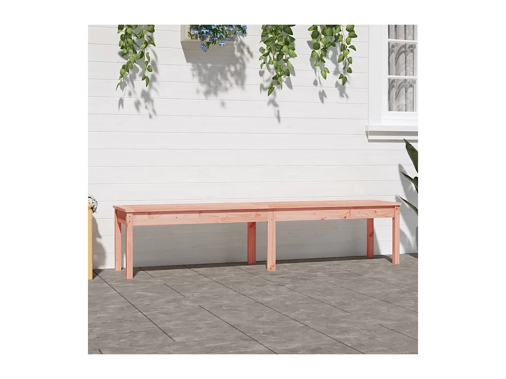 Banc de jardin à 2 places 203,5x44x45 cm bois massif de douglas