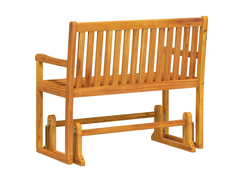 Balancelle de jardin 110 cm Bois d'acacia solide