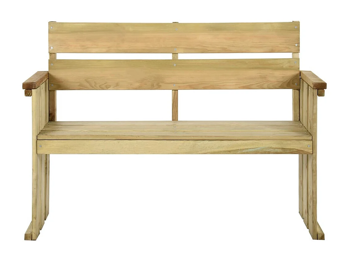 Tuinbank 121 cm geïmpregneerd grenenhout