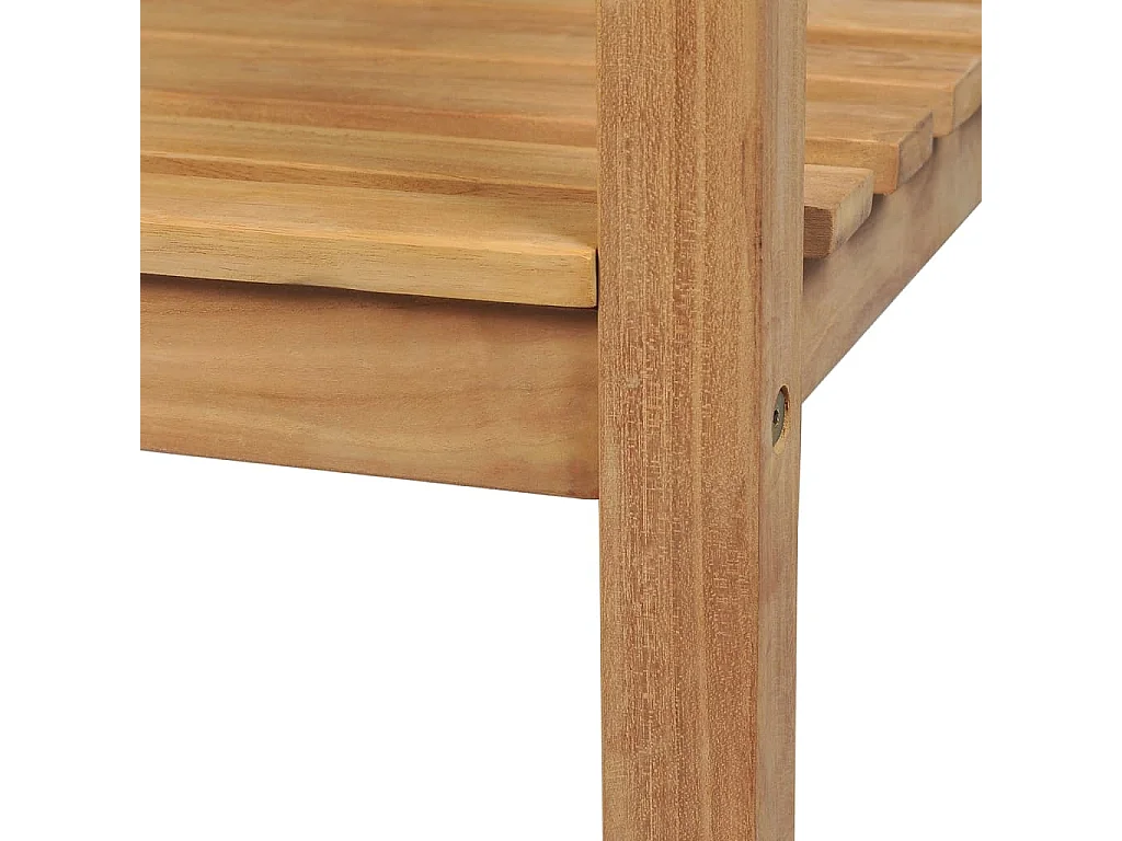 Panca da Giardino 228 cm in Legno Massello di Teak