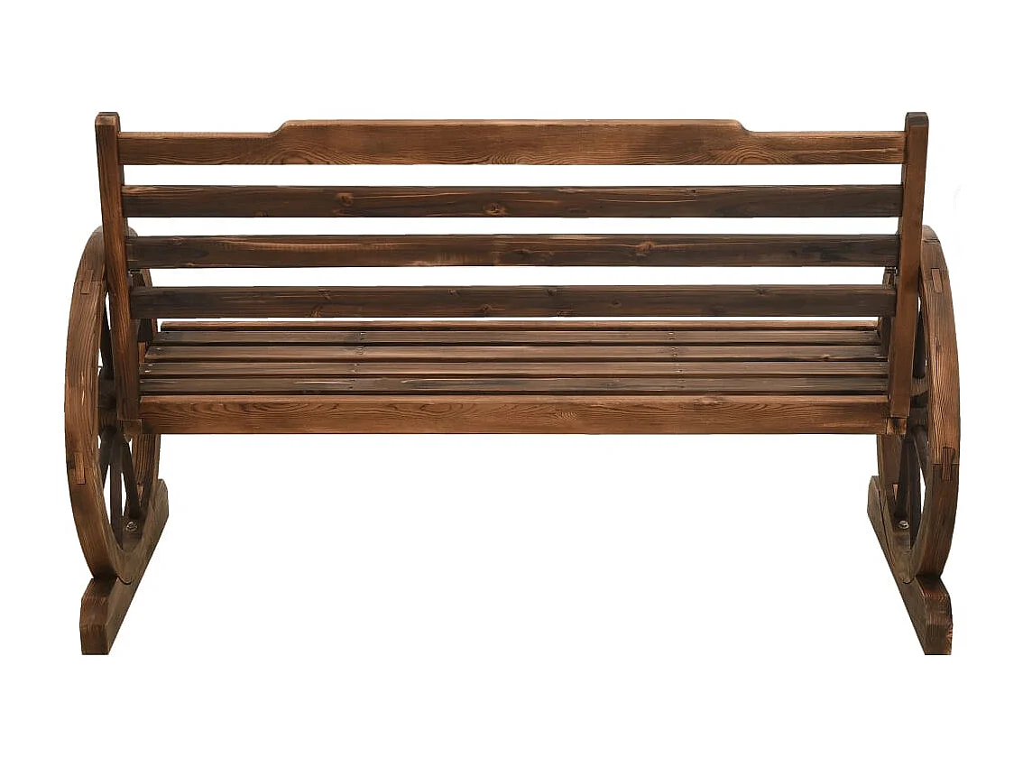 Banc de jardin 112 cm bois de sapin massif