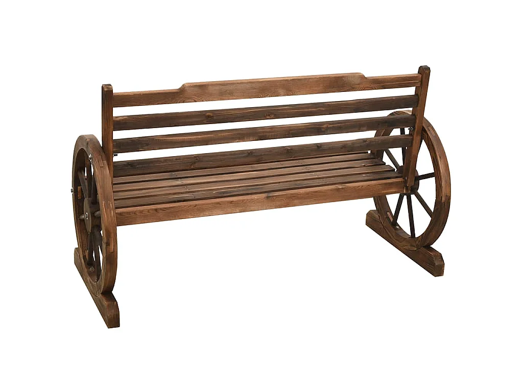 Tuinbank 112 cm massief vurenhout