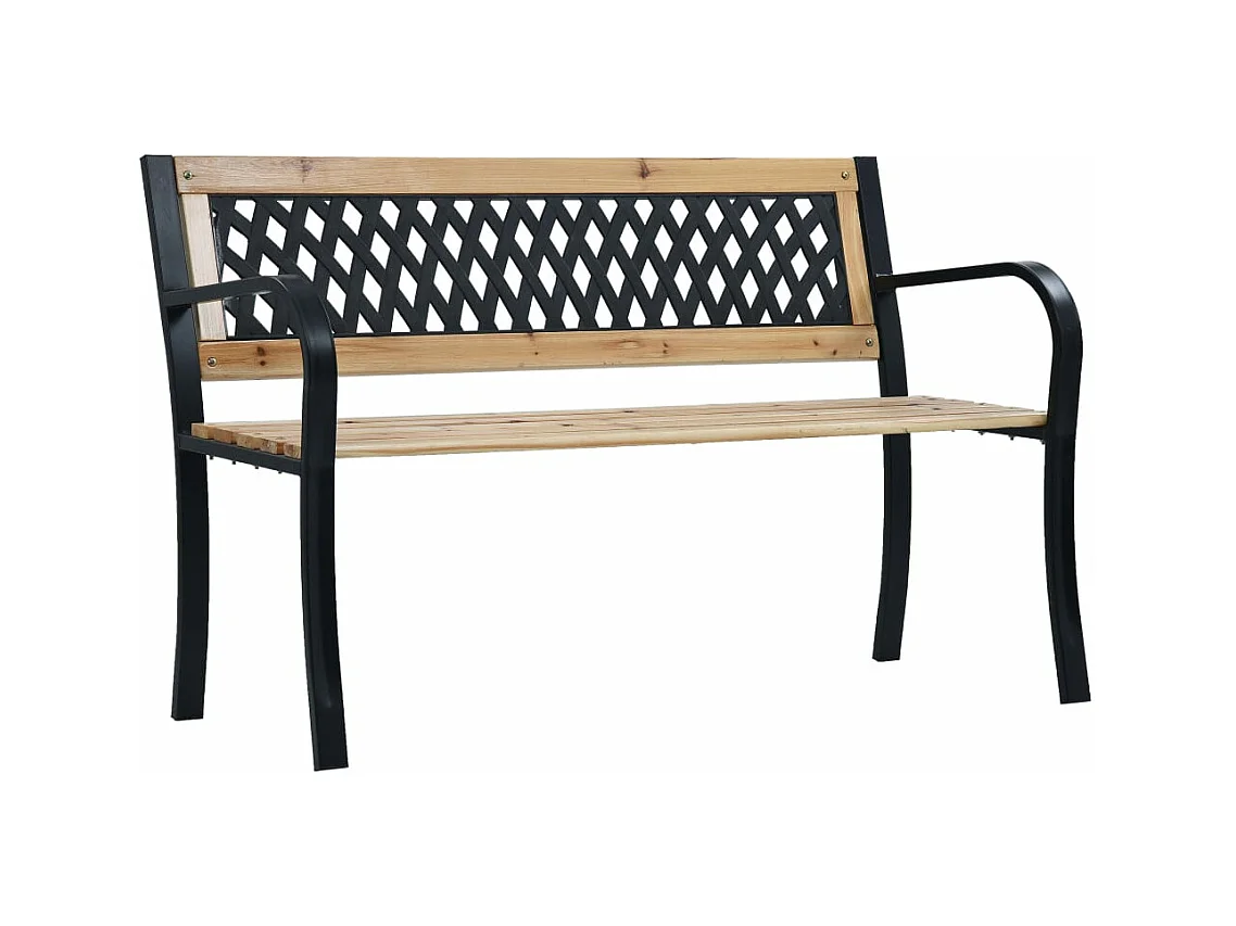 Panchina da Giardino 120 cm in Legno