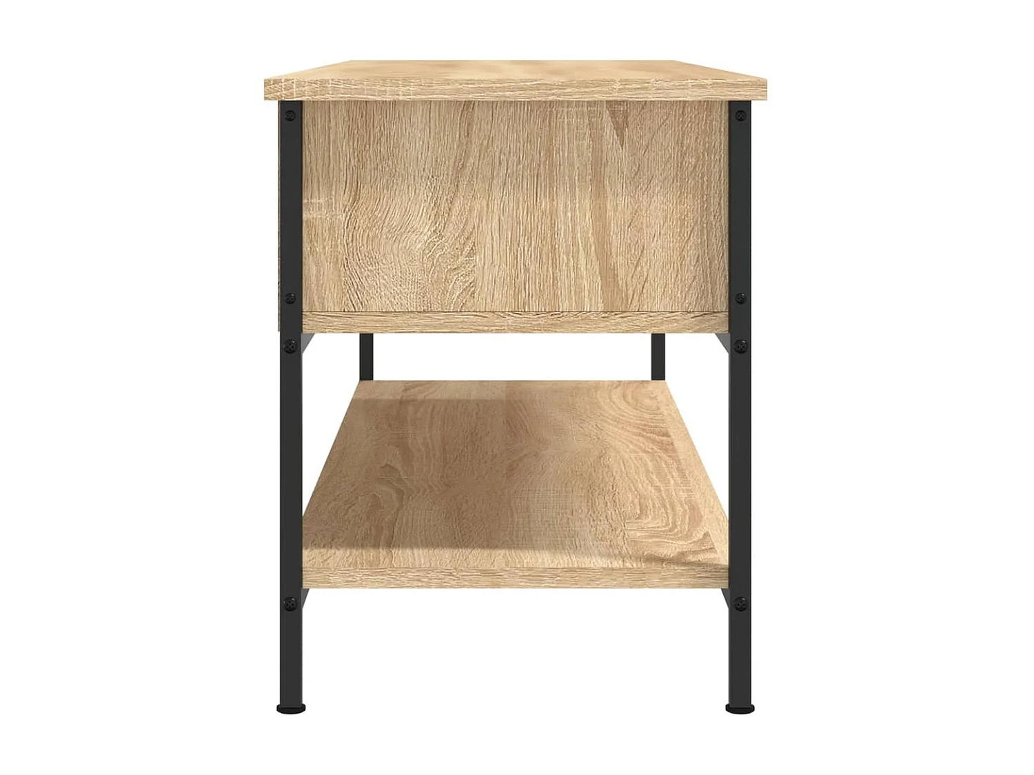 Meuble TV Chêne Sonoma 100x35x45 cm Bois d'ingénierie