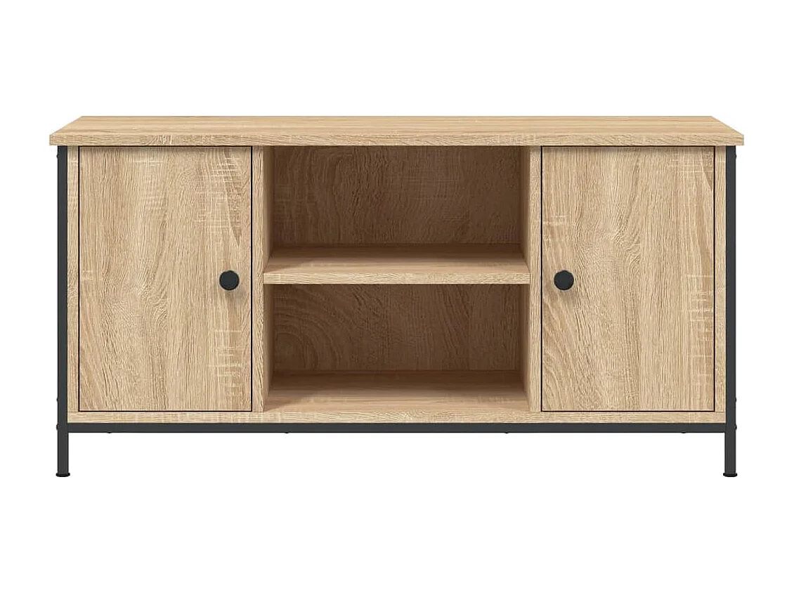 Mueble para TV madera contrachapada roble Sonoma 100x40x50 cm