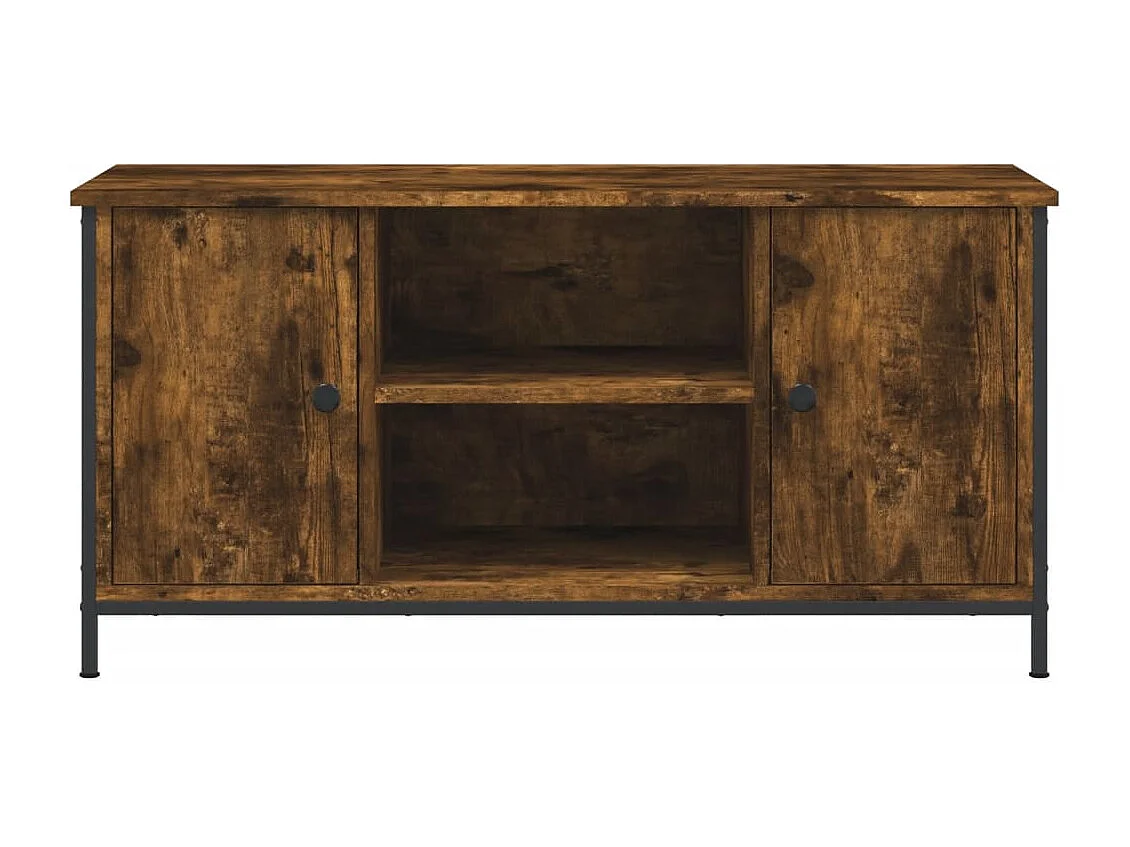TV-Schrank Räuchereiche 100x40x50 cm Holzwerkstoff