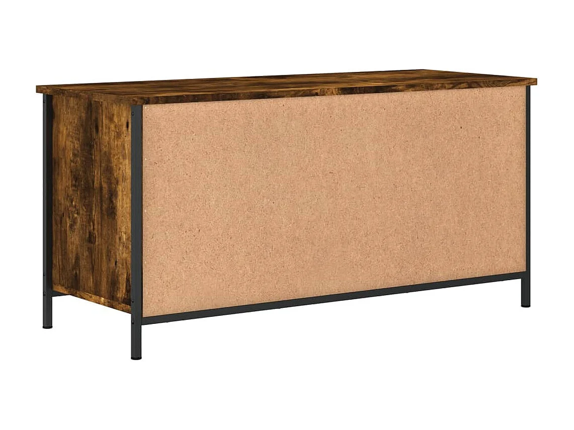 TV-Schrank Räuchereiche 100x40x50 cm Holzwerkstoff