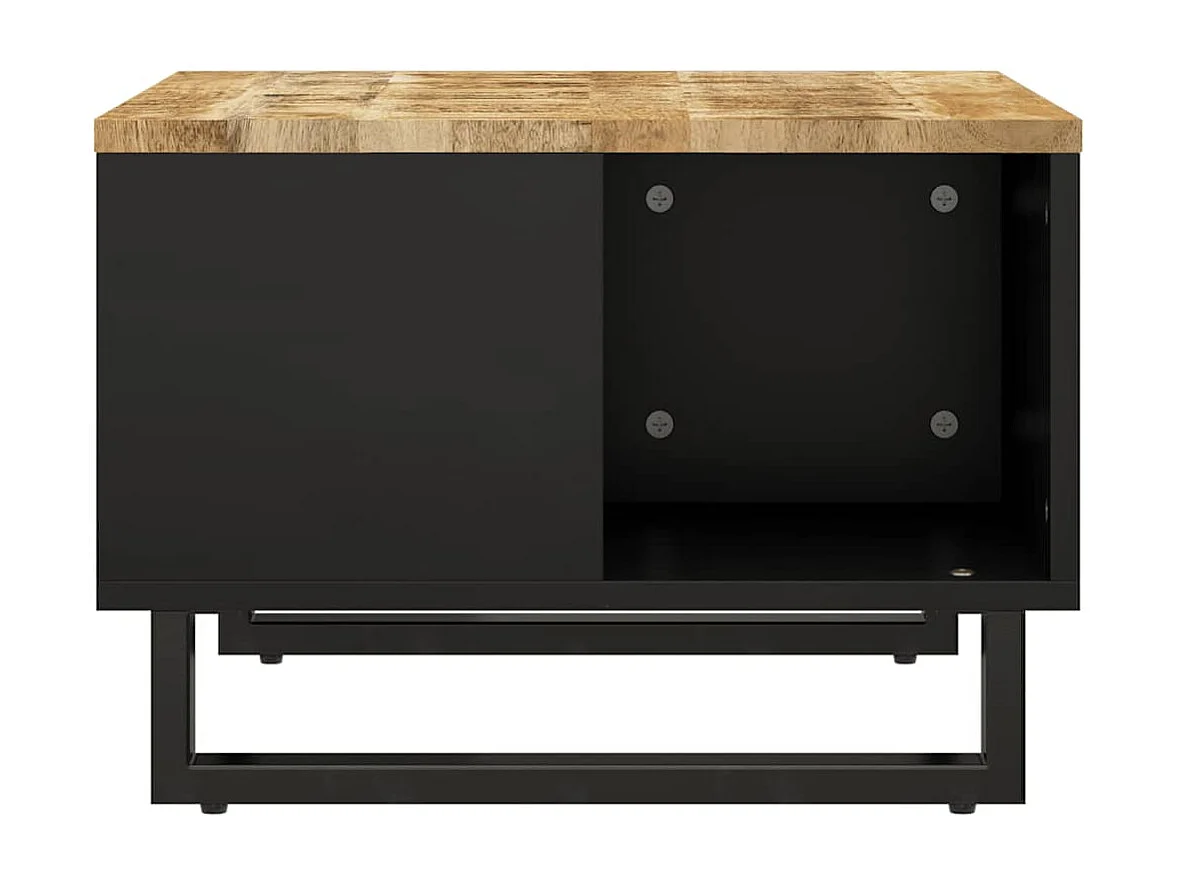 Salontafel 60x50x35 cm massief mangohout