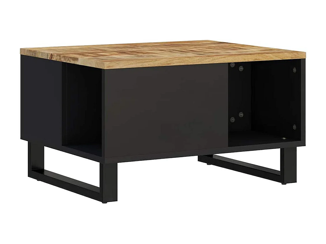 Salontafel 60x50x35 cm massief mangohout
