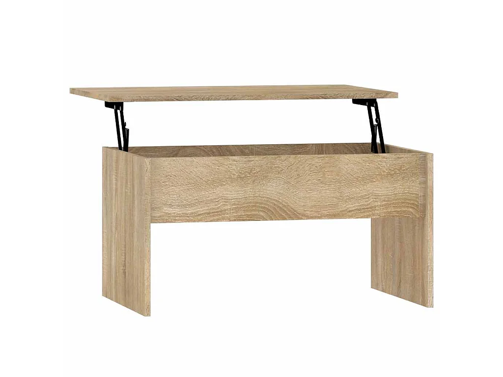 Tavolino Salotto Rovere Sonoma 80x50,5x41,5cm Legno Multistrato