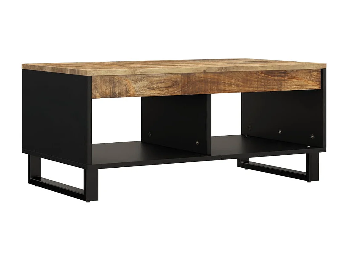 Couchtisch 90x50x40 cm Massivholz Mango