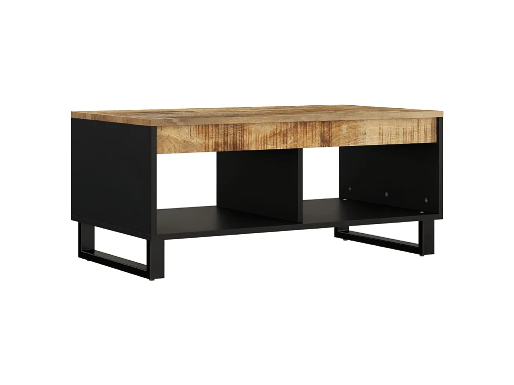 Table basse 90x50x40 cm bois de manguier massif