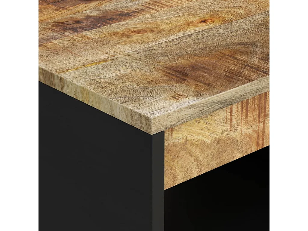 Table basse 90x50x40 cm bois de manguier massif