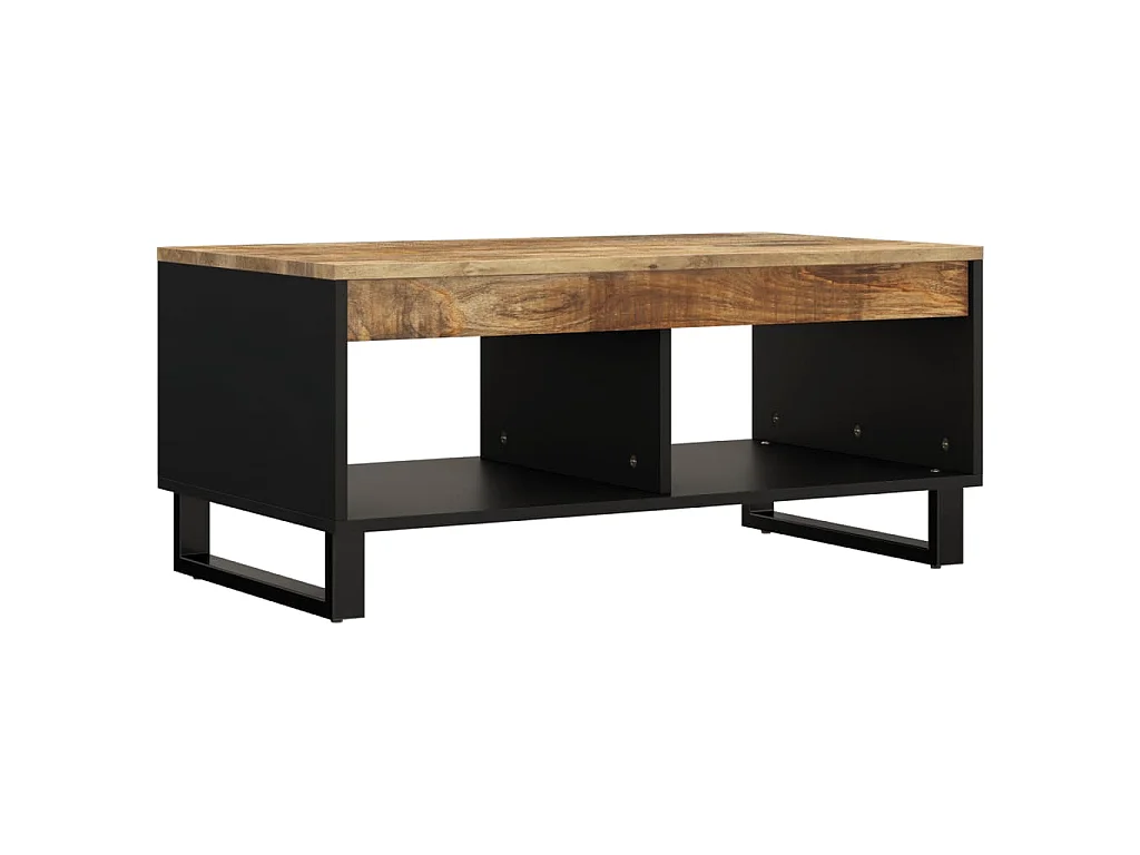 Table basse 90x50x40 cm bois de manguier massif
