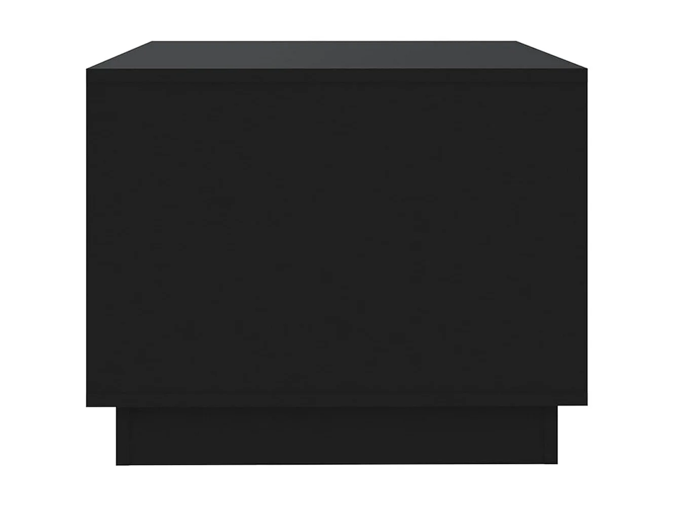 Table basse Noir 102,5x55x44 cm Bois d'ingénierie