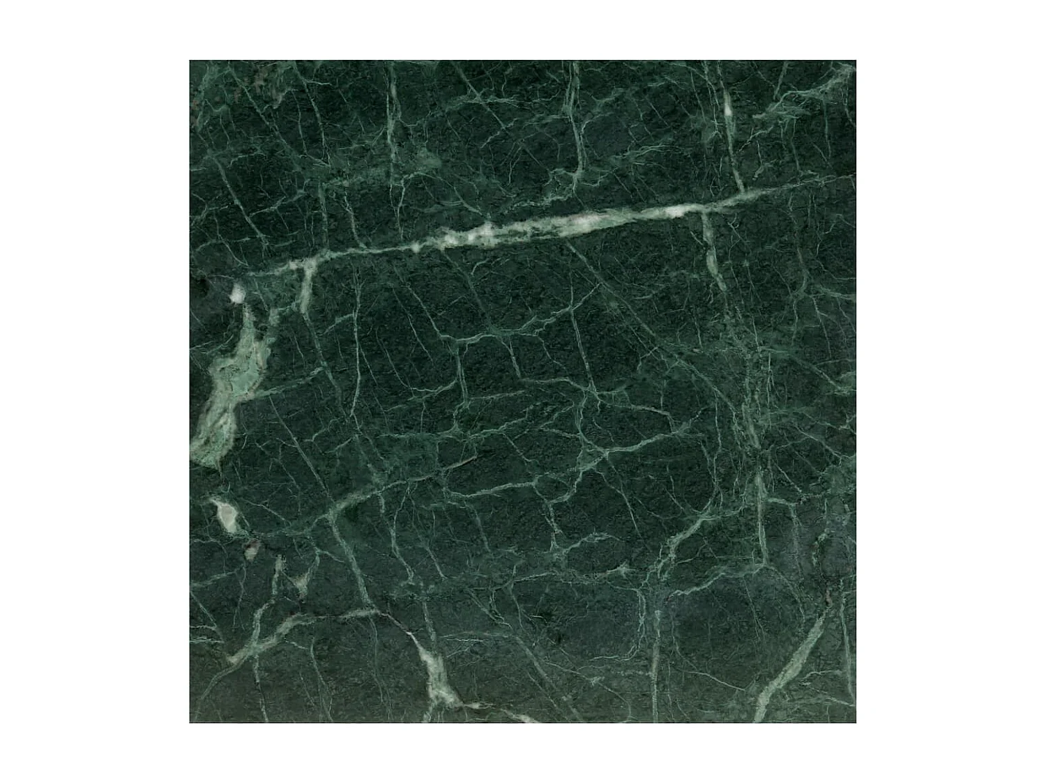 Mesa de centro piedra real textura de mármol verde 60x60x35 cm