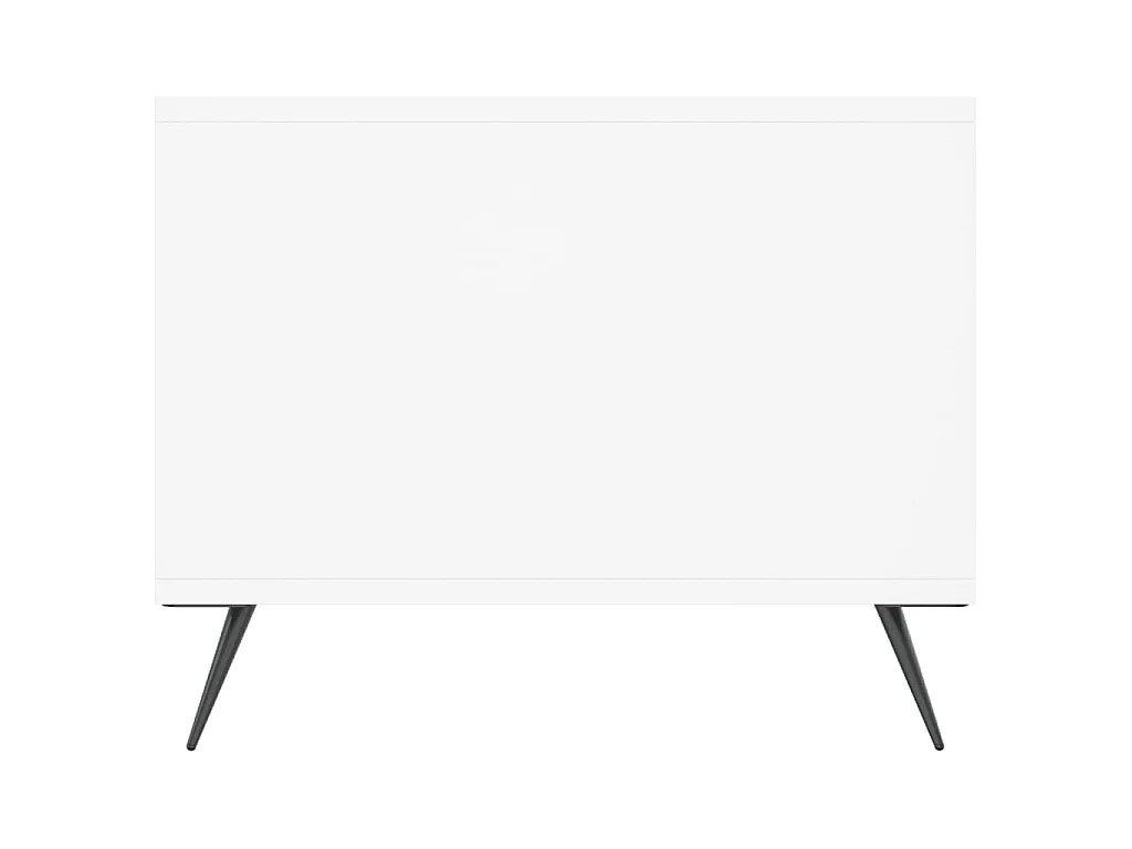 Salontafel 102x50x40 cm bewerkt hout wit