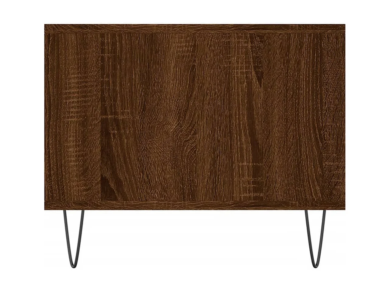 Mesa de centro 102x50x40 cm derivados madeira carvalho castanho