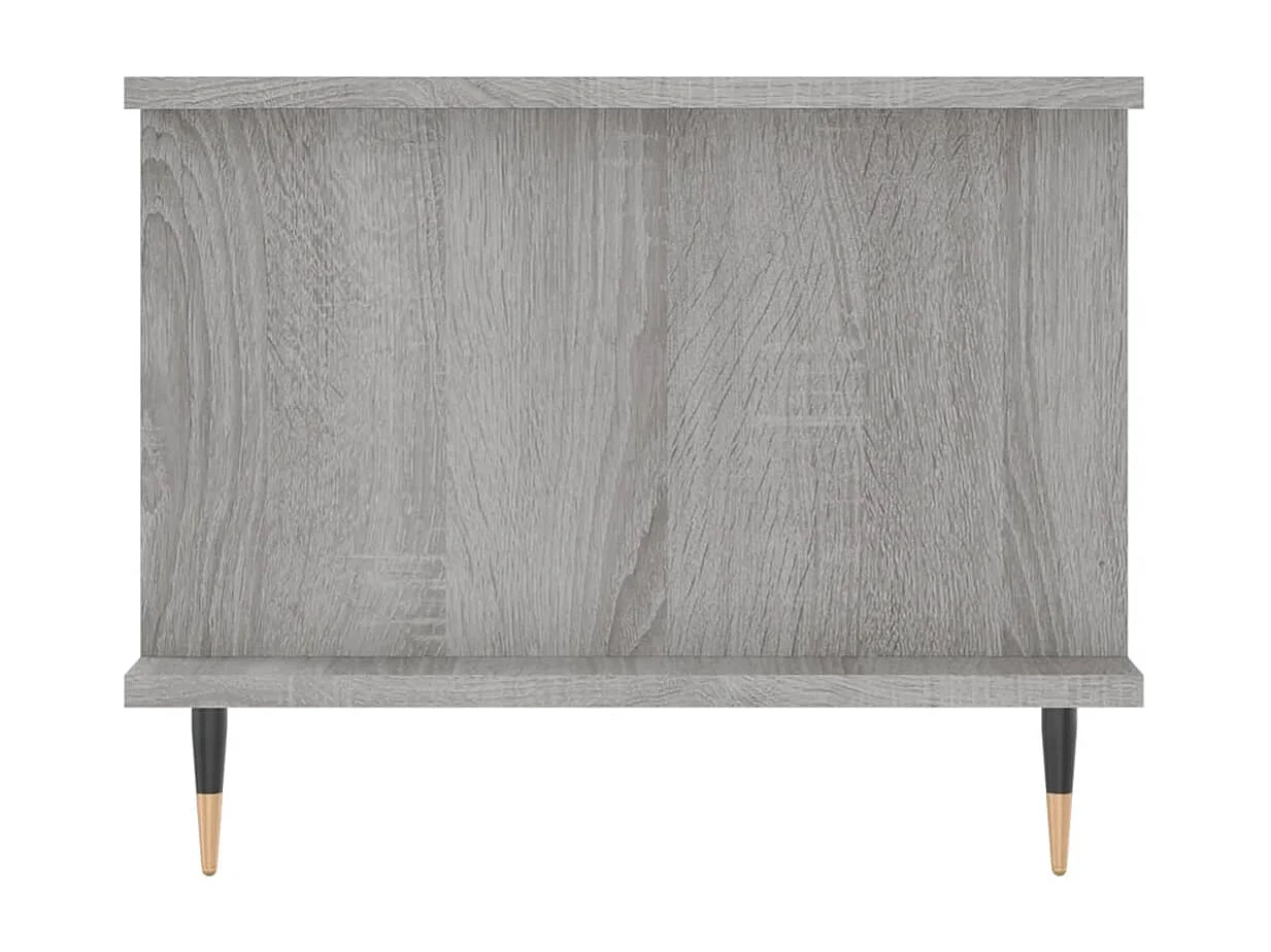 Tavolino da Salotto Grigio Sonoma 90x50x40 cm Legno Multistrato